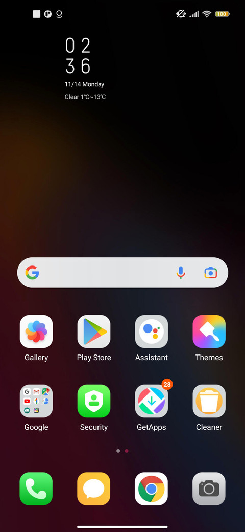 Dazzle colour screenshot