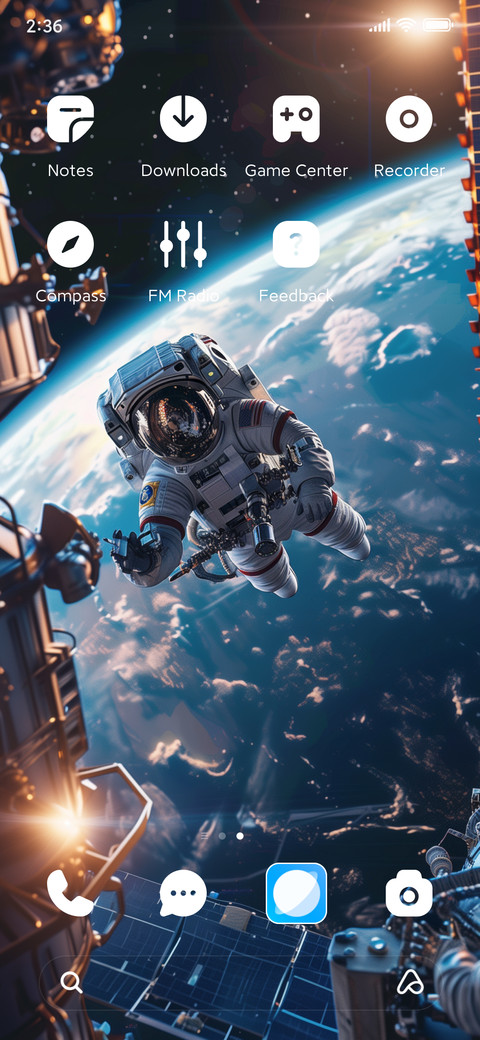 Space adventure screenshot