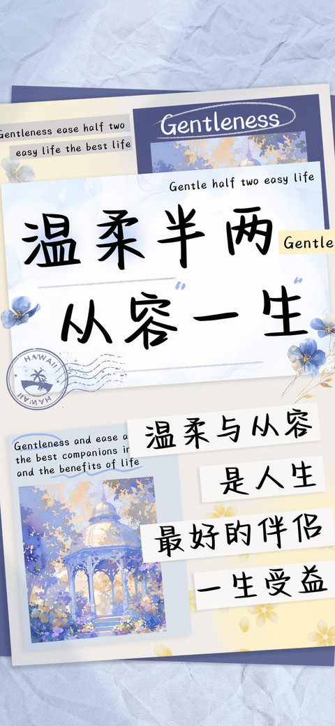 温柔半两从容一生 screenshot