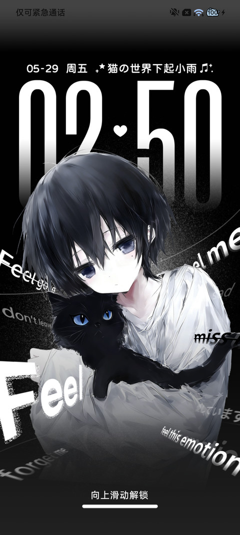 猫与少年 黑白重感 screenshot