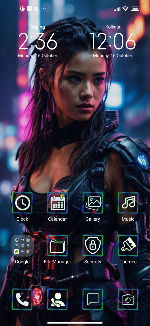 Cyberpunk rebelion screenshot