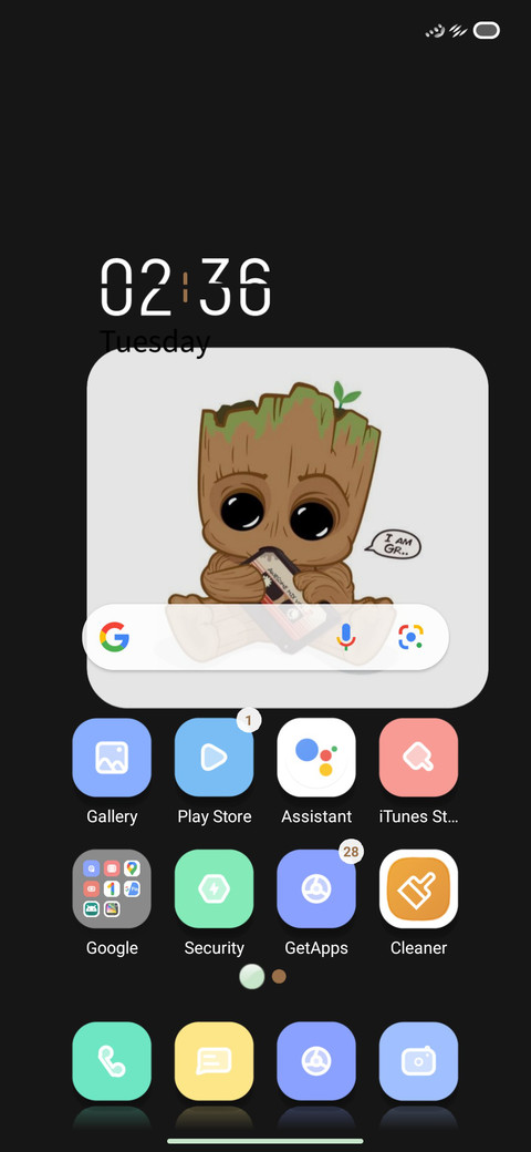 Little Groot screenshot