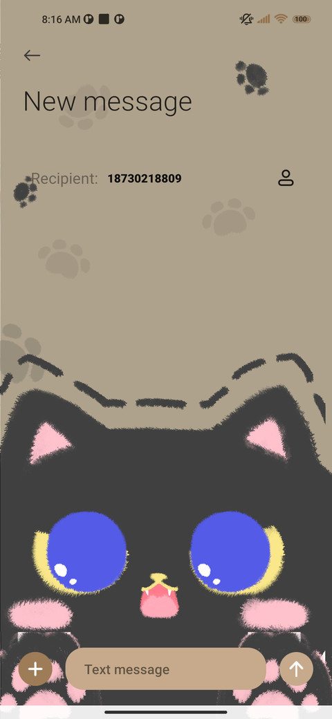 Big eyed black cat screenshot