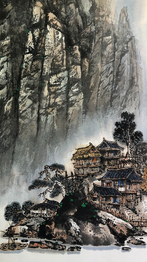 宋毓敏的墨彩交汇 screenshot