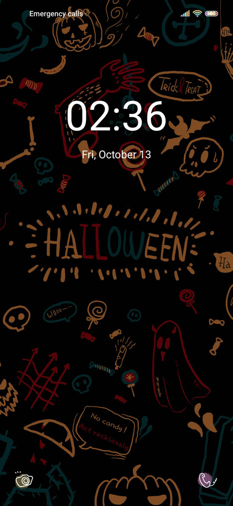 Halloween graffiti screenshot