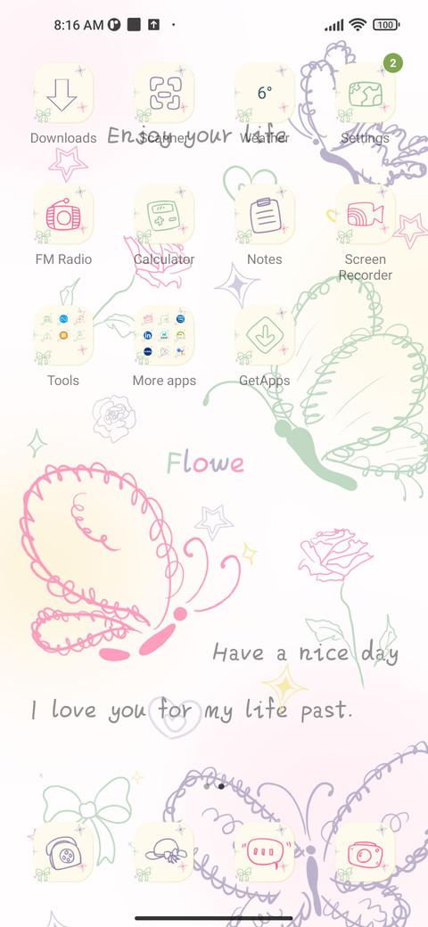 Colorful Butterfly screenshot