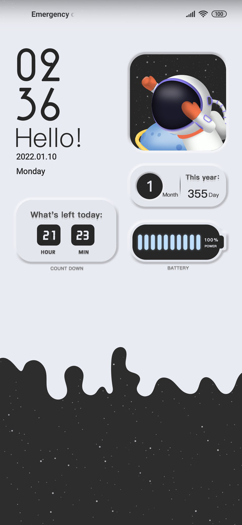 Go astronaut screenshot