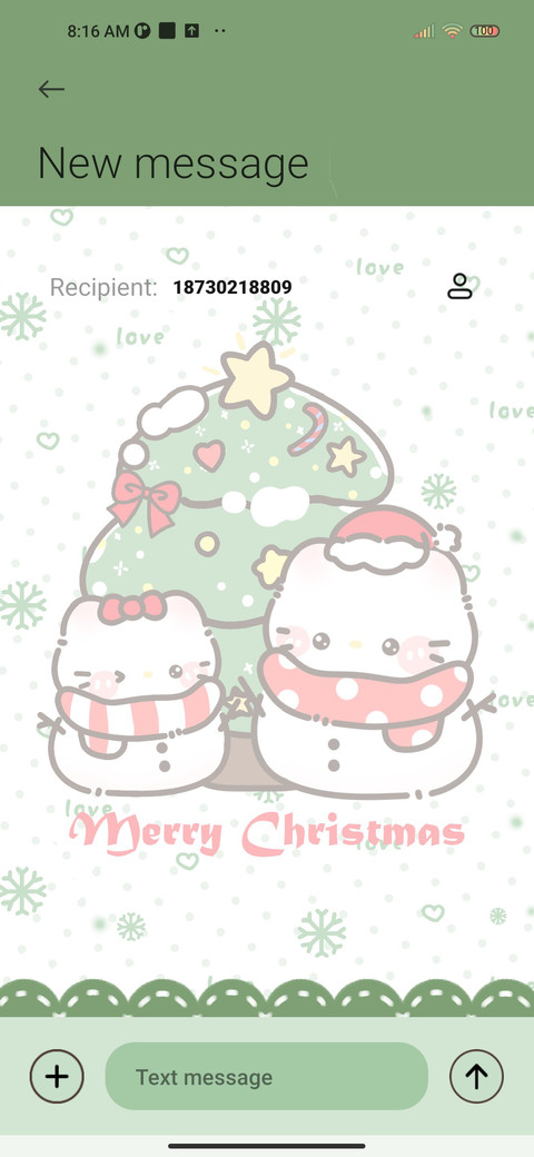 Christmas with cat screenshot