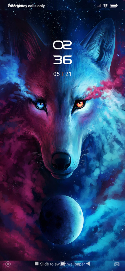 Wolf Galaxy screenshot
