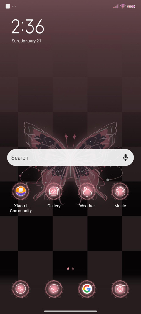 Butterfly Desktop screenshot