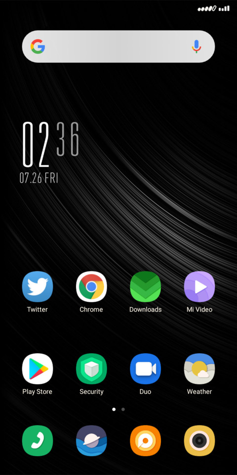 simple V10 screenshot