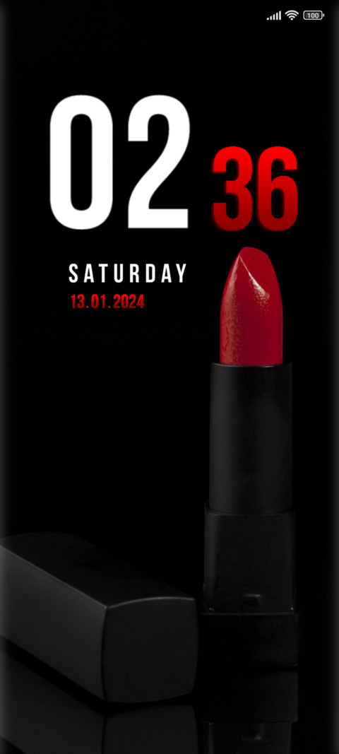 black lipstick screenshot