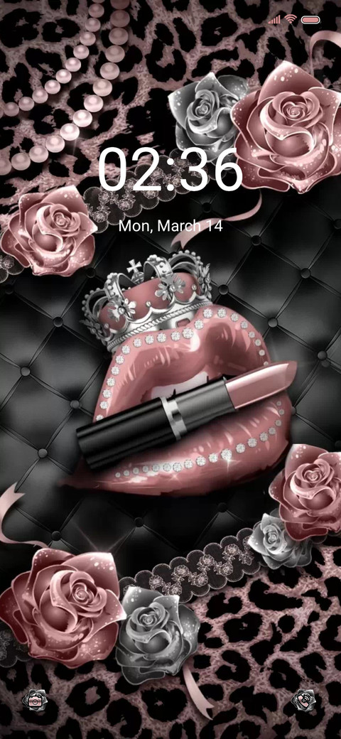 Pink shiny lips screenshot