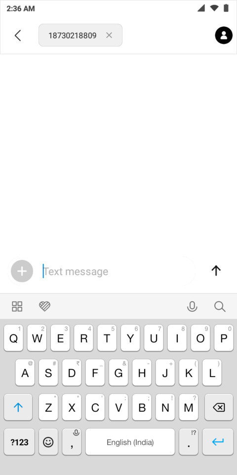 Android Black White screenshot