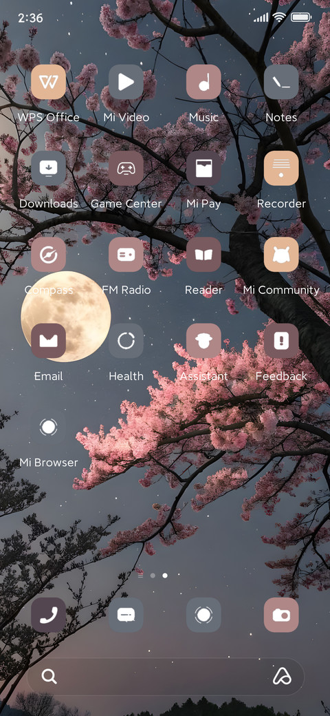 Moon OS screenshot