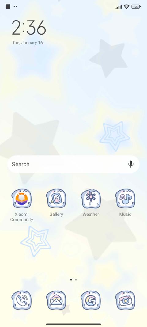 Shark Shake Clock screenshot