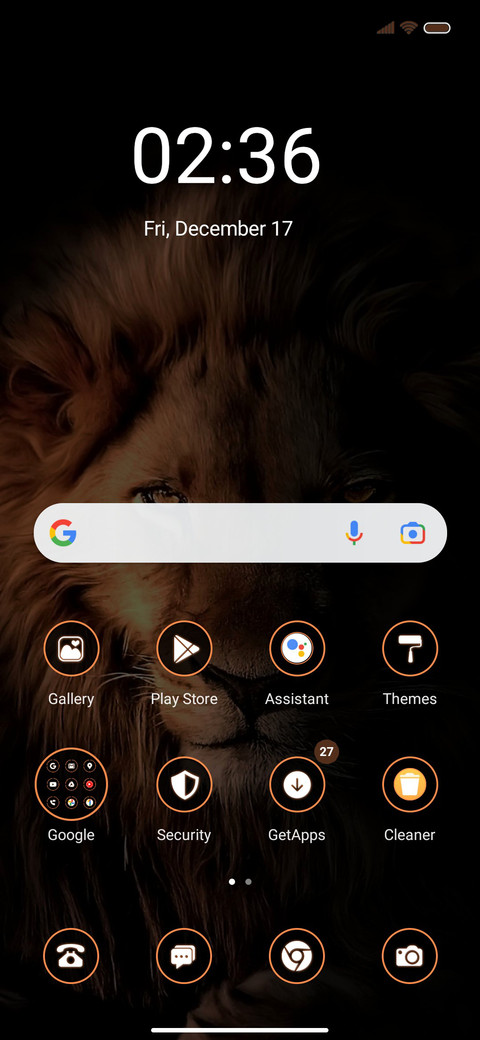 Dark lion screenshot