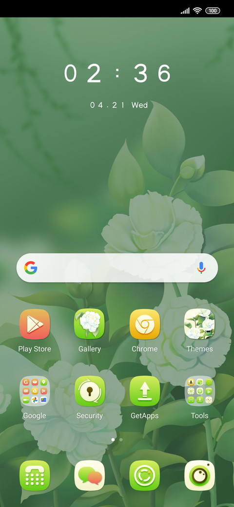 Camellia Blooms screenshot