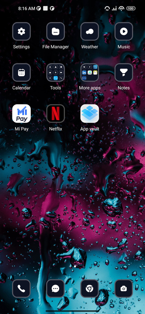 Water Neon screenshot