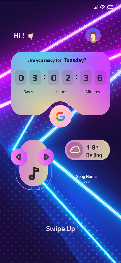 Neon Lines screenshot