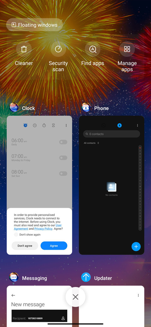 Hana Fire Work screenshot