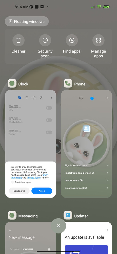 Probe rabbit screenshot