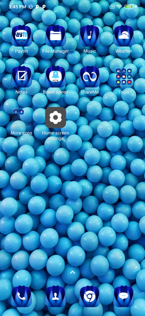 Turquoise on screenshot
