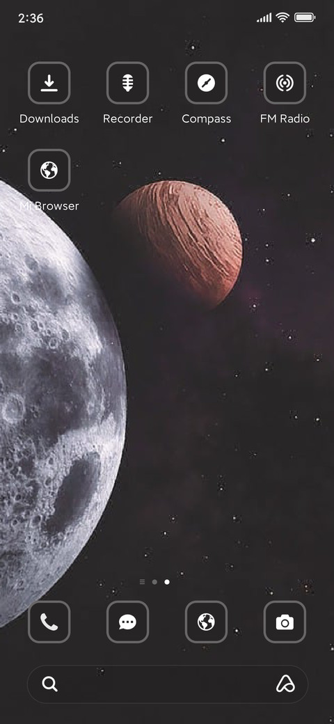 Space X screenshot