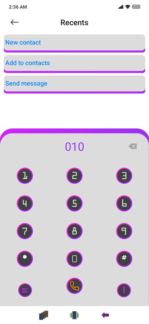 Purple and Violet screenshot