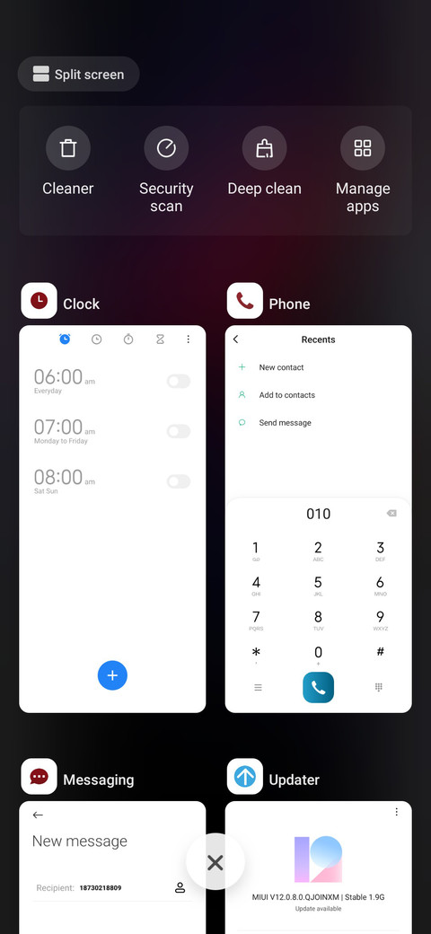 Business Red screenshot