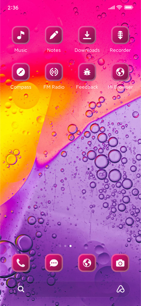 Bubbles screenshot