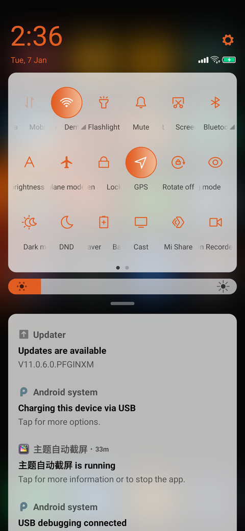 Harmony of Orange screenshot