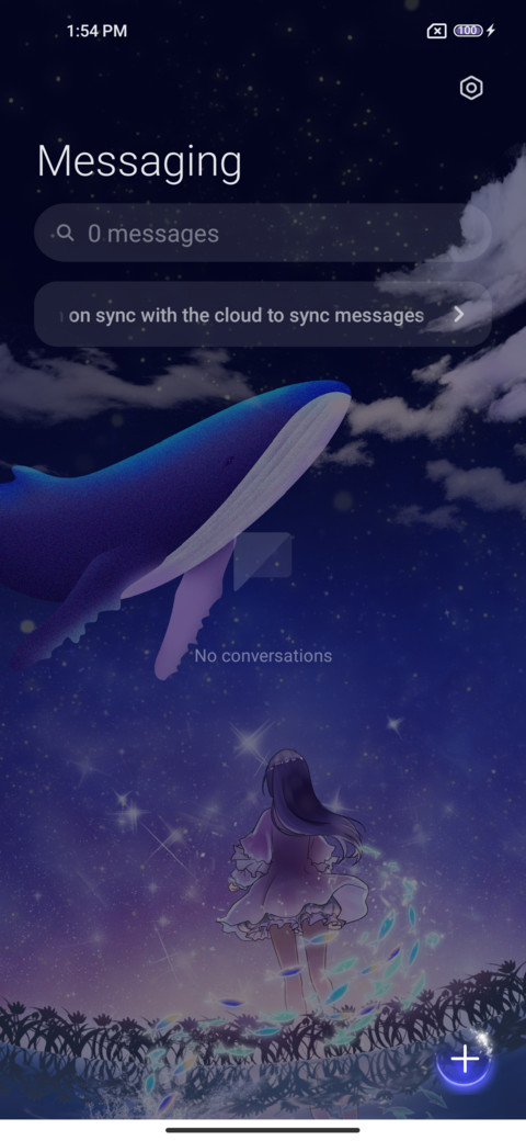 Whale sea screenshot