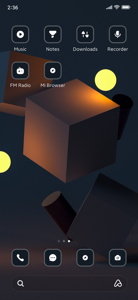Cubes screenshot