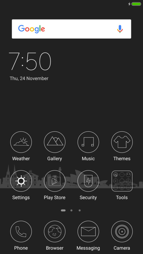 Black & White screenshot
