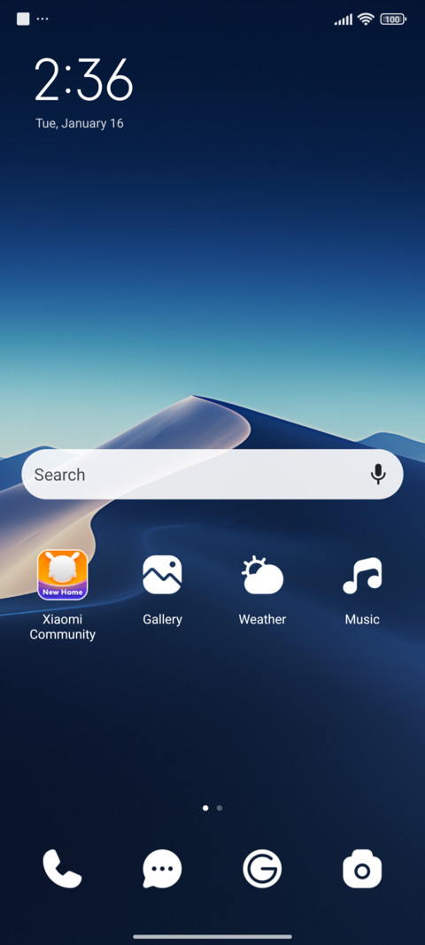 desert screenshot