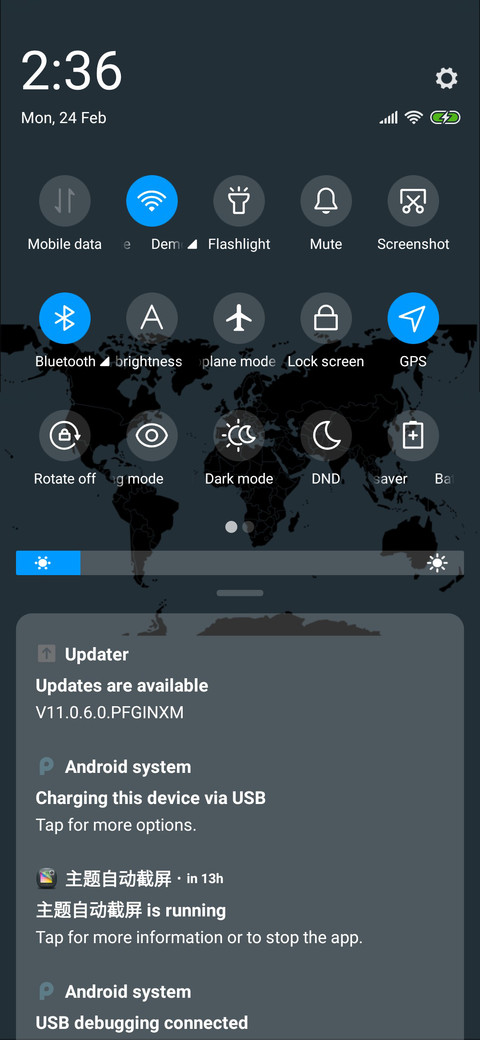 World Map screenshot