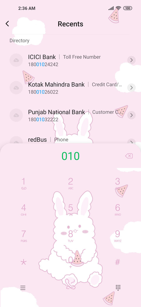 Watermelon rabbit screenshot