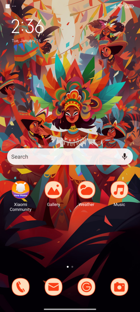 Carnival dance screenshot