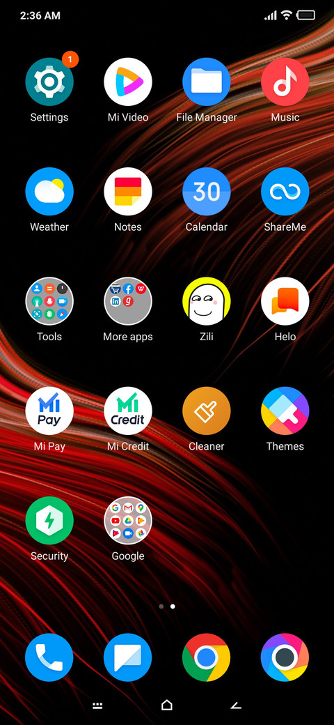 POCO Ui screenshot