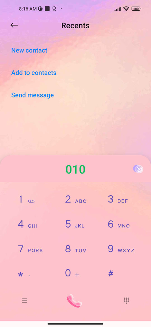 Letter bubble screenshot