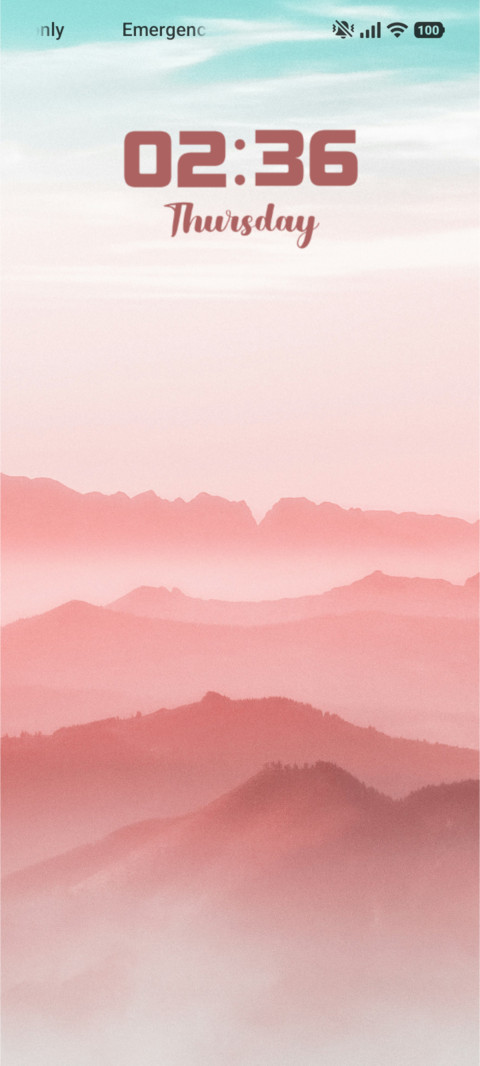 Pink Landscape screenshot