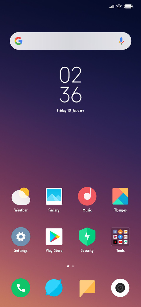Equinox screenshot