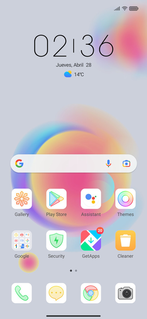 Pure Os IZ V13 screenshot