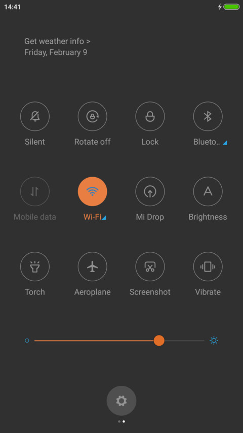 gray simple ui screenshot