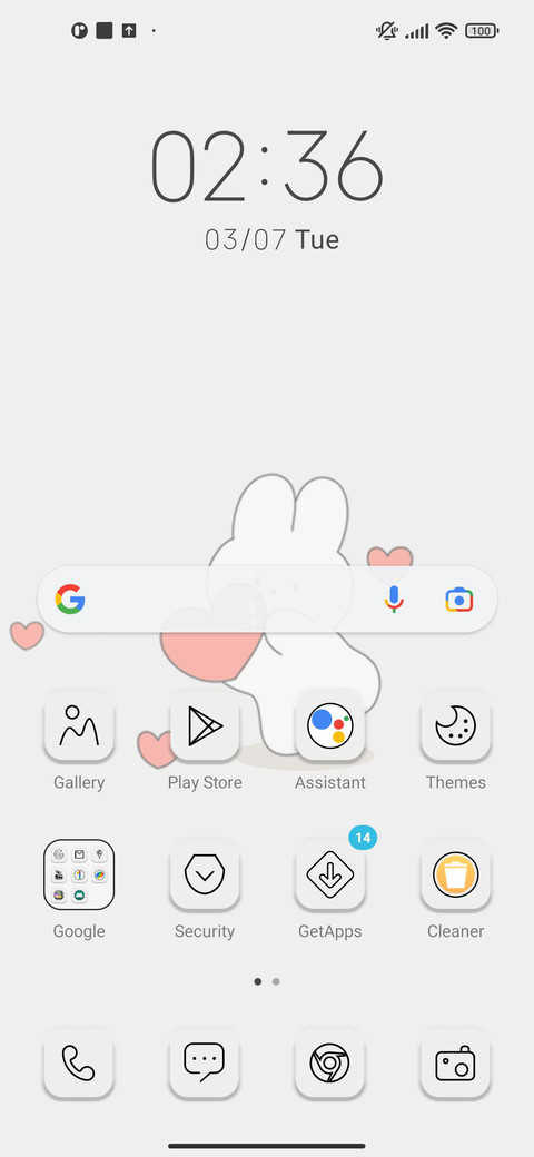 Rabbit table daily screenshot
