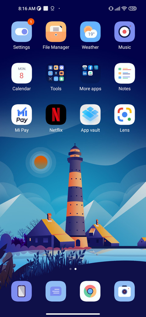 lighthouse screenshot