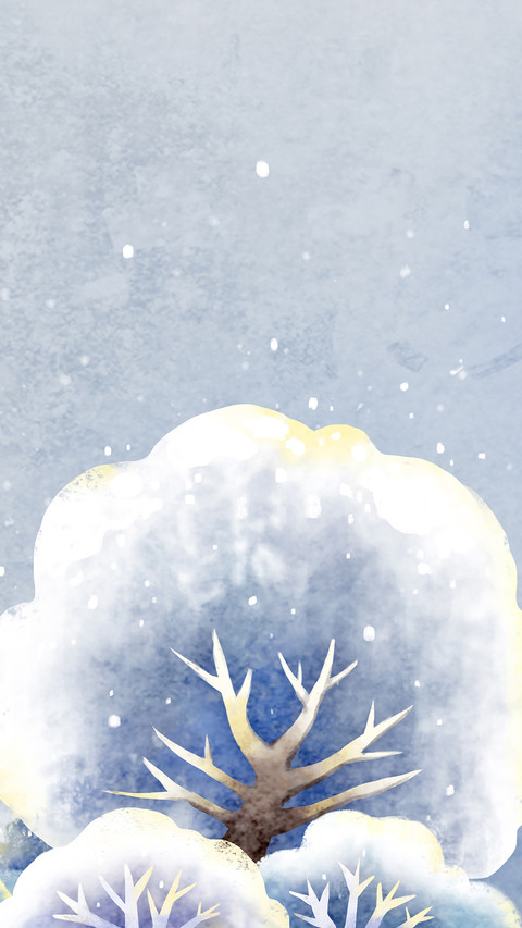 插画冬天-【视觉中国】 (2) screenshot