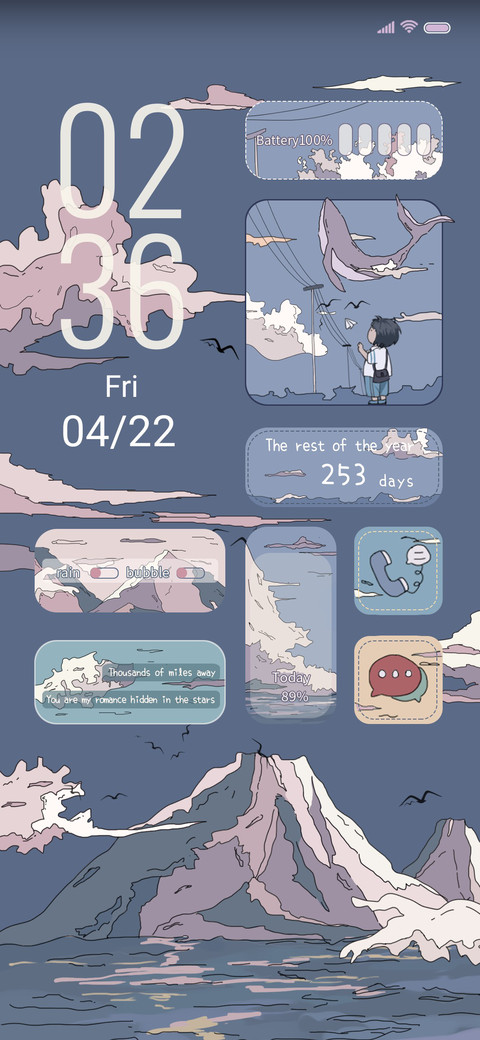 Ukiyo mountains screenshot