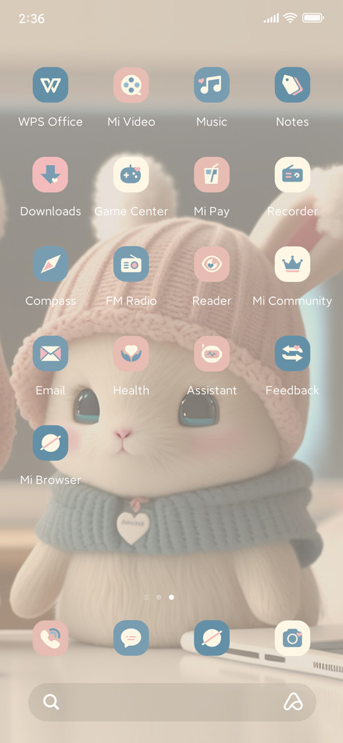 Warm winter rabbit screenshot